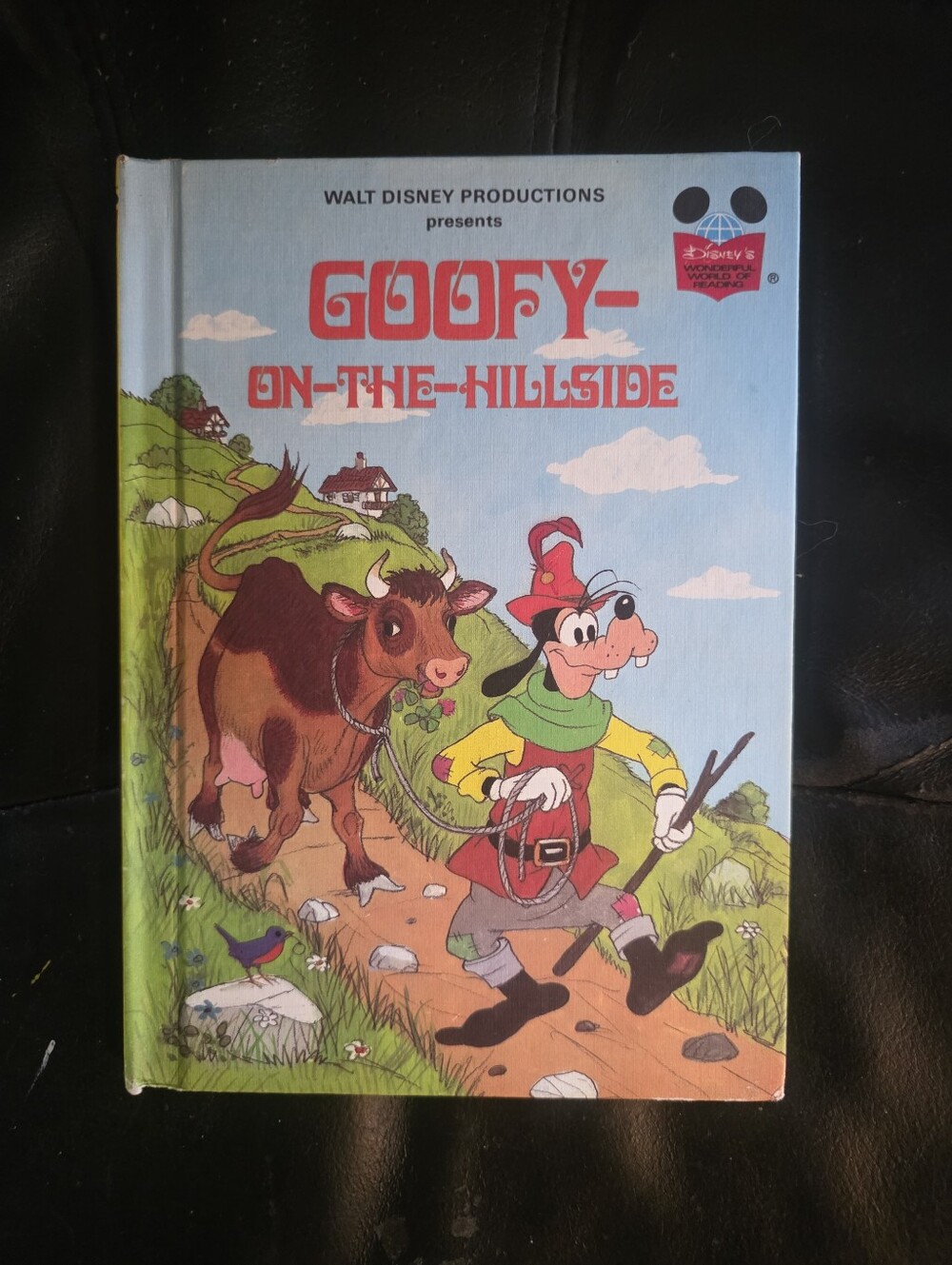 Goofy On The Hillside Hardcover Vintage